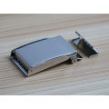 wholesale iron material mens clip buckle belt for military uniform